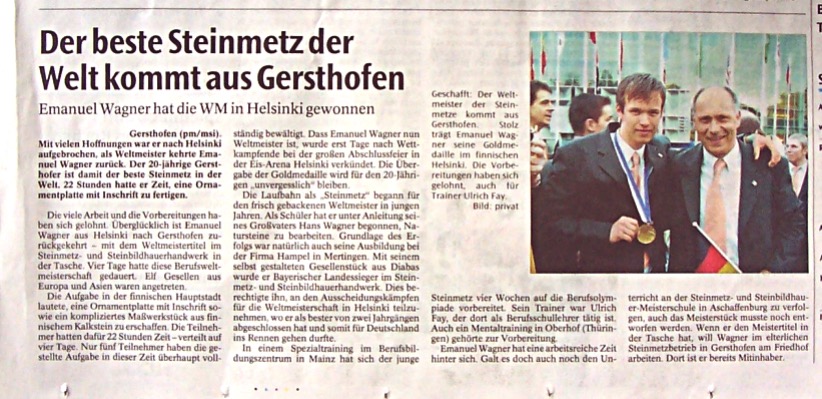 WM Bericht