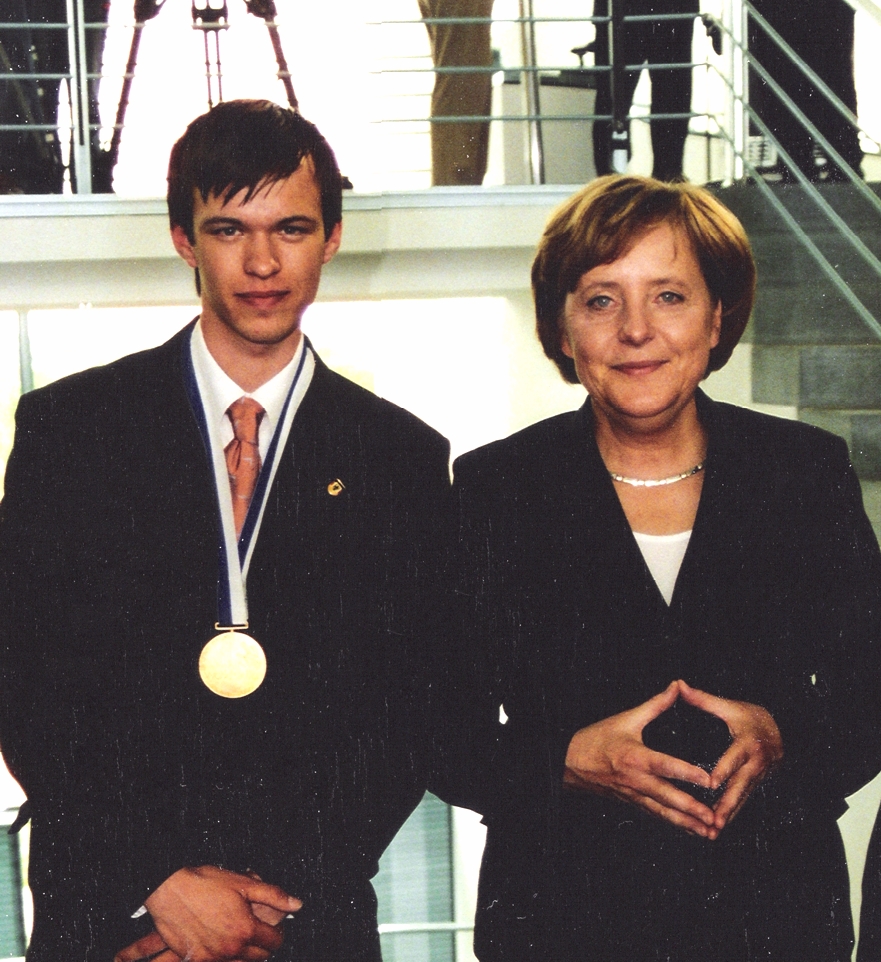 Angela Merkel und Emanuel Wagner